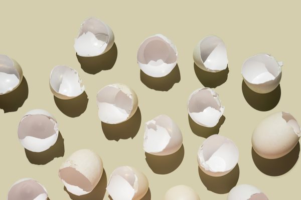 walking on eggshells